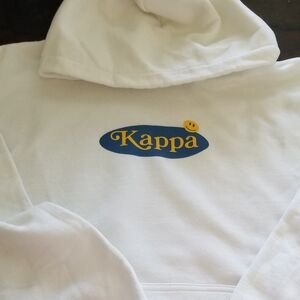 Kappa  White Hoodie